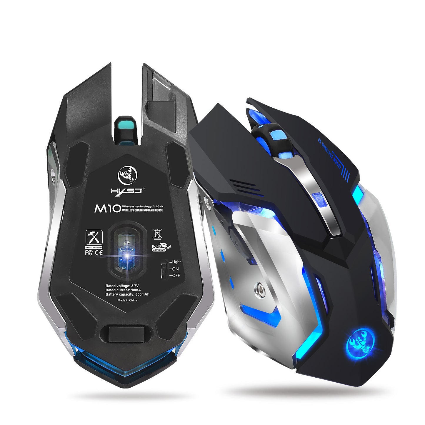 "Mercury" Gaming mouse w/ hair trigger