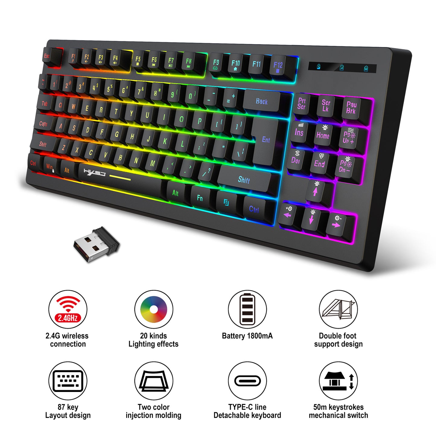 HyperGaming Wireless Keyboard