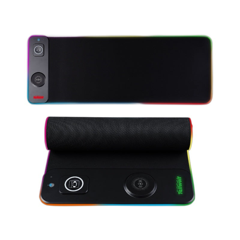 Rgb 3 in 1 Gaming Mouse Pad + phone charger