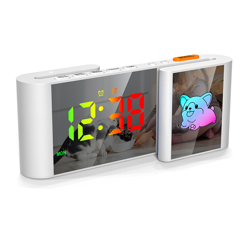 "Ghosted" Alarm Clock/ Cartoon Hologram