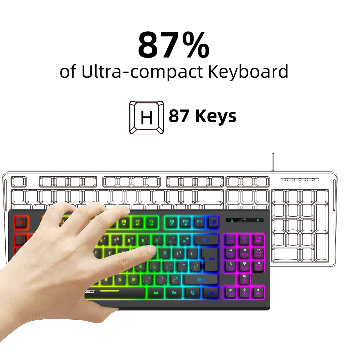 HyperGaming Wireless Keyboard