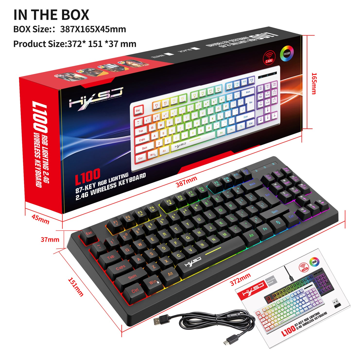 HyperGaming Wireless Keyboard