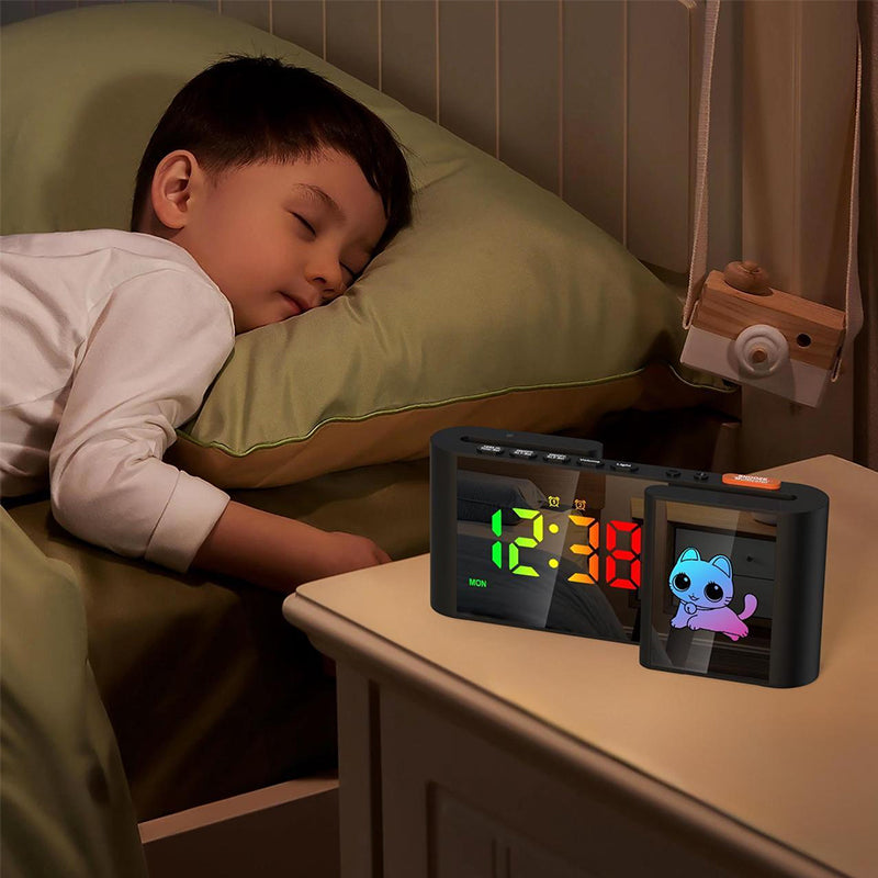 "Ghosted" Alarm Clock/ Cartoon Hologram