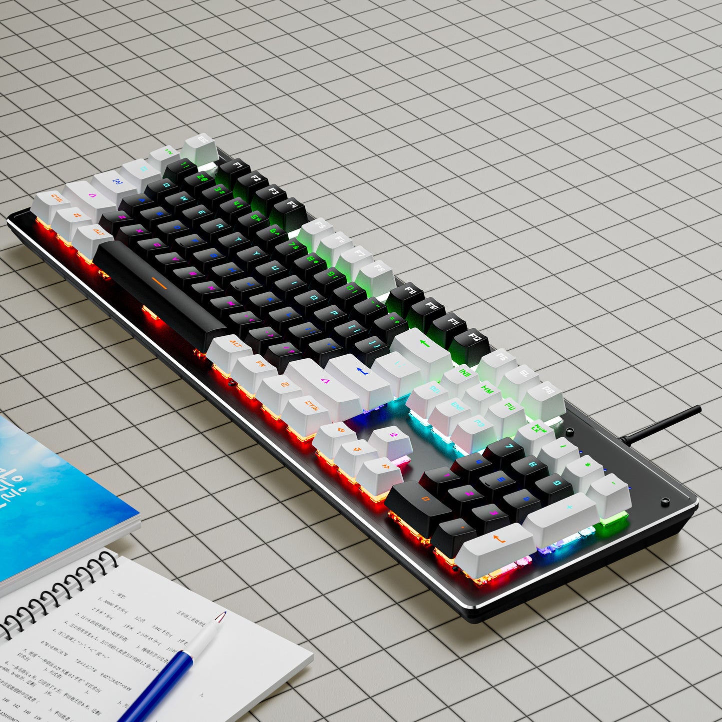 K880 Keyboard "Snowden" edition