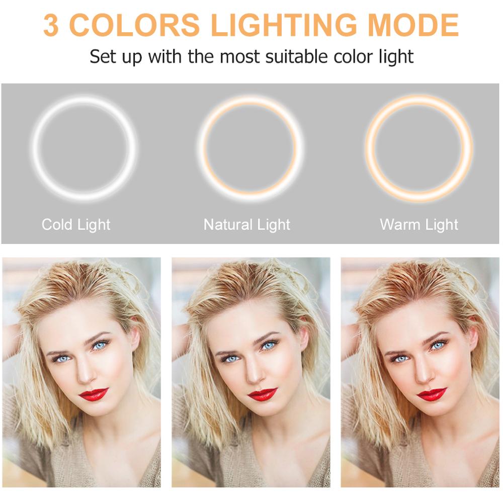 10" LED Ring Light w/ photo remote