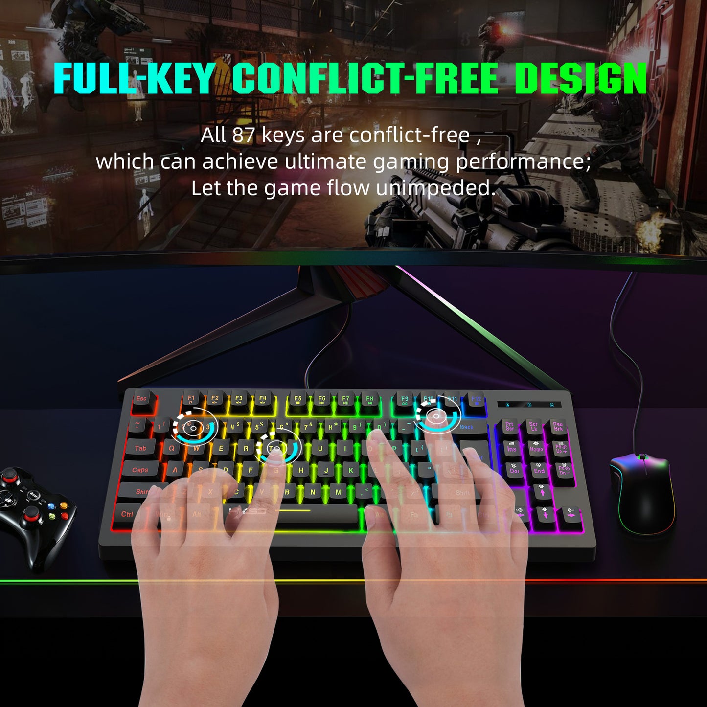 HyperGaming Wireless Keyboard