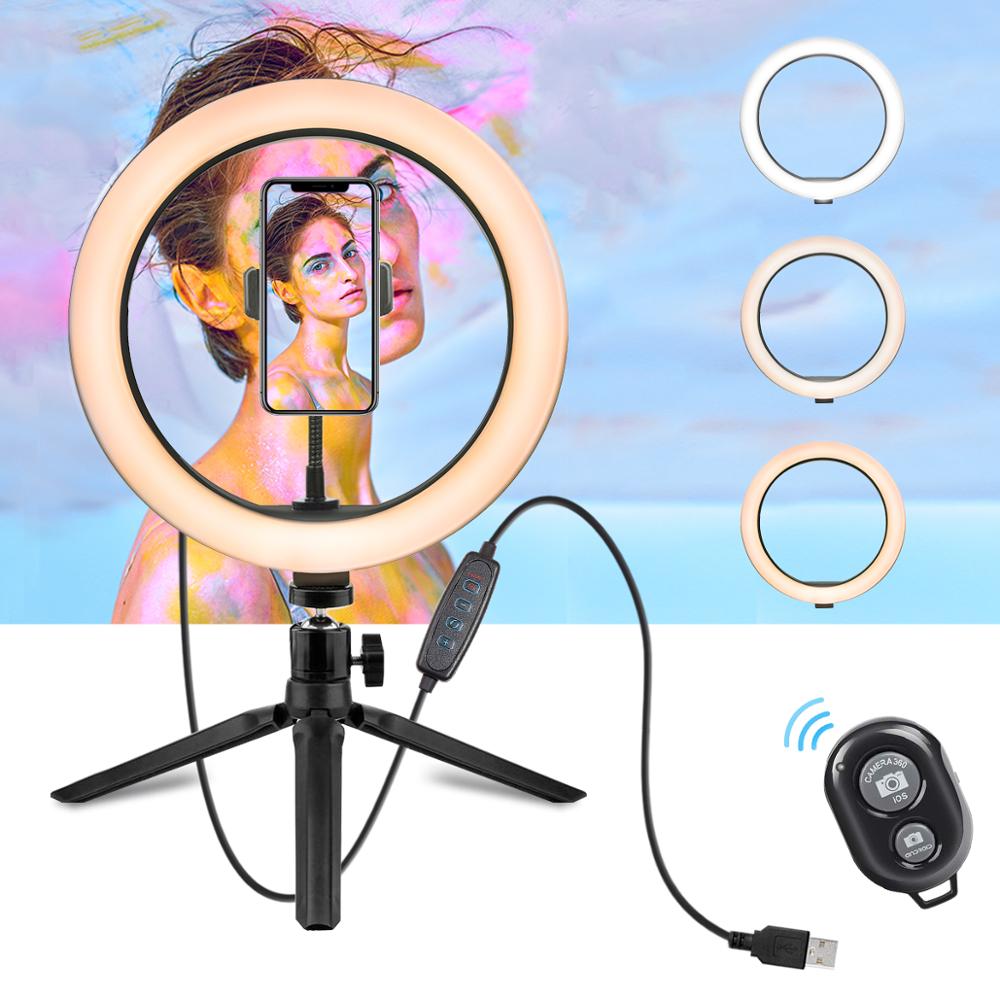 10" LED Ring Light w/ photo remote