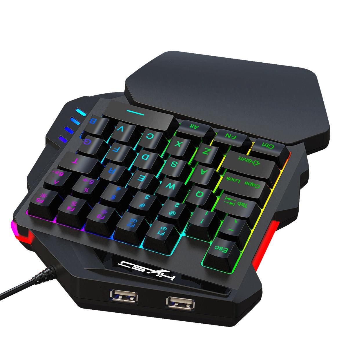 V500 Gaming Half-key w/mouse and controller adapter